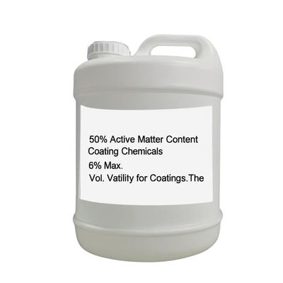comprare Coating Additives with 50% Active Matter Content, 6% Max. Volatility, and 100-500 MPa.s Viscosity for Enhanced Performance fabbricazione online