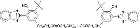 Polimero assorbente di radiazioni UV Cas 104810-48-2 104810-47-1 41556-26-7 82919-37-7